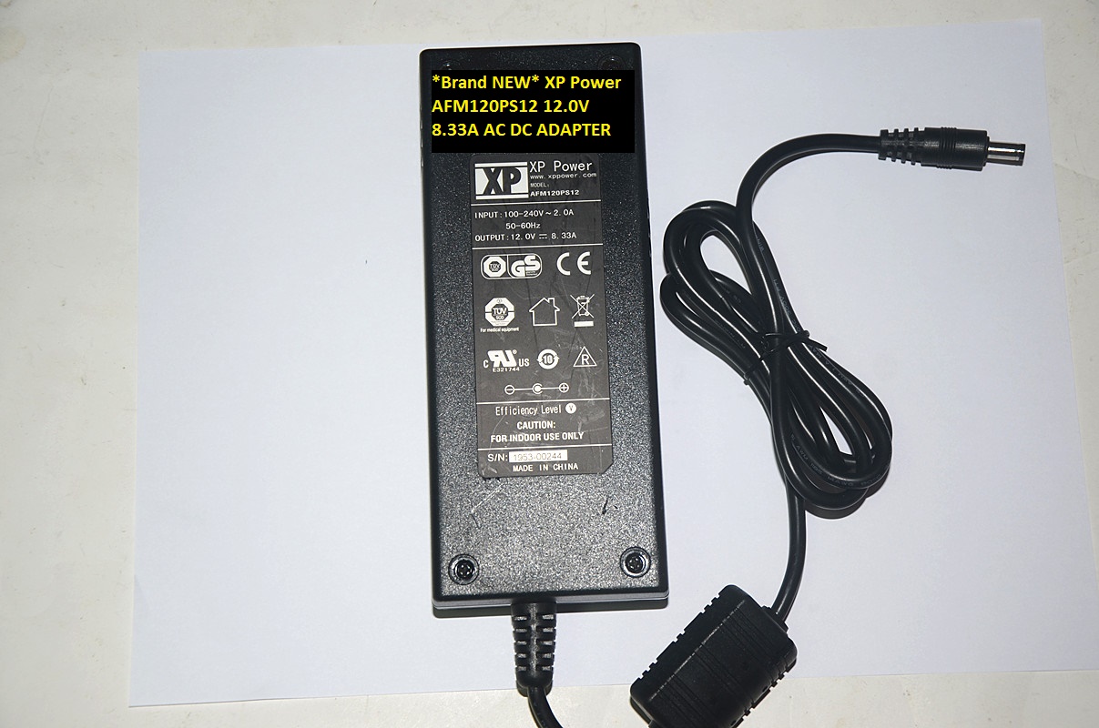 *Brand NEW* 12.0V 8.33A XP Power AFM120PS12 AC DC ADAPTER